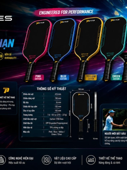 Vợt Pickleball Space