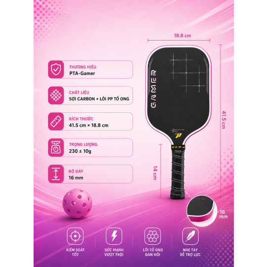 Vợt Pickleball Gamer